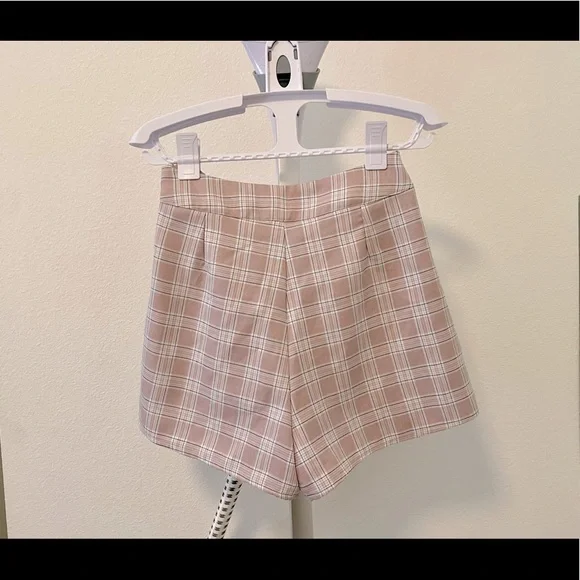 Pink Plaid Skort - Small - Picture 4 of 6